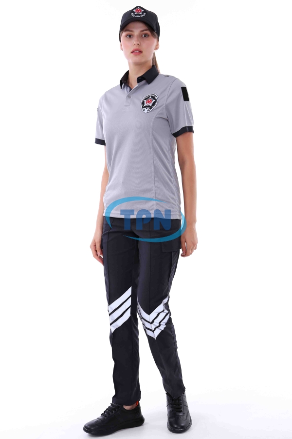 Yeni Tip Güvenlik Yazlık Bayan T-shirt